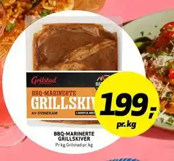 Bunnpris BBQ-MARINERTE GRILLSKIVER tilbud