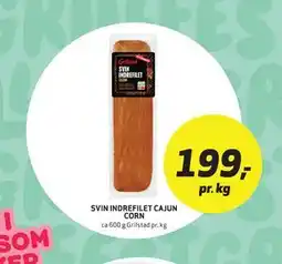 Bunnpris SVIN INDREFILET CAJUN tilbud