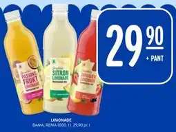 Rema 1000 LIMONADE tilbud