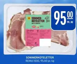 Rema 1000 SOMMERKOTELETTER tilbud
