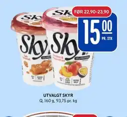 Rema 1000 UTVALGT SKYR tilbud