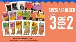 Rema 1000 SPESIALPØLSER tilbud
