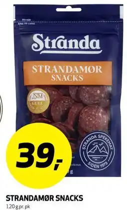 Bunnpris STRANDAMØR SNACKS tilbud