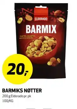 Bunnpris BARMIKS NØTTER tilbud