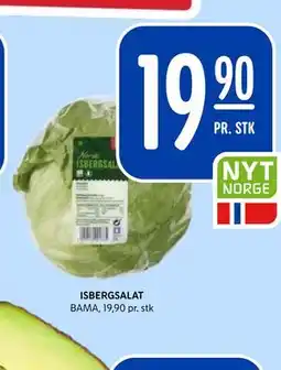 Rema 1000 ISBERGSALAT tilbud