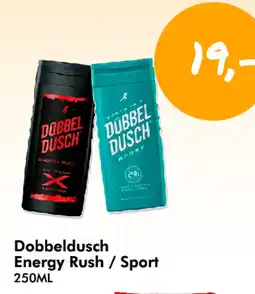 Havaristen Dobbeldusch Energy Rush / Sport tilbud
