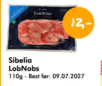 Havaristen Sibelia LobNobs tilbud