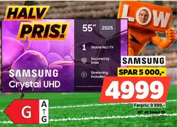 POWER Samsung 55" 4K Smart TV tilbud