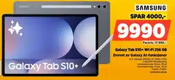 POWER Samsung Galaxy Tab S10+ Wi-Fi 256 GB Drevet av Galaxy Al-funksjoner tilbud