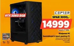 POWER Cepter Stasjonær PC Spesialbygd E-Sport gaming-PC tilbud