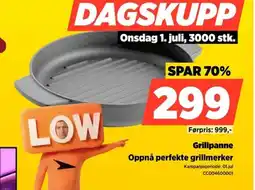 POWER Grillpanne Oppnå perfekte grillmerker tilbud