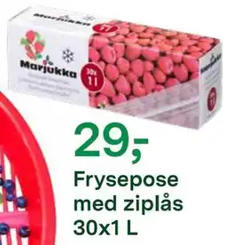 Felleskjøpet Frysepose med ziplås 30x1 L tilbud