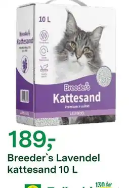 Felleskjøpet Breeder`s Lavendel kattesand 10 L tilbud