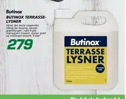 Coop Byggmix BUTINOX TERRASSELYSNER tilbud