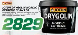 Coop Byggmix JOTUN DRYGOLIN NORDIC EXTREME GLANS 50 tilbud