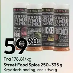 Gigaboks Street Food Spice 250–335 g tilbud