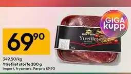 Gigaboks Ytrefilet storfe 200 g tilbud