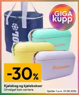 Gigaboks Kjølebag og kjølebokser tilbud