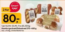 Gigaboks Hamburgerbrød/Pølsebrød 270–480 g tilbud