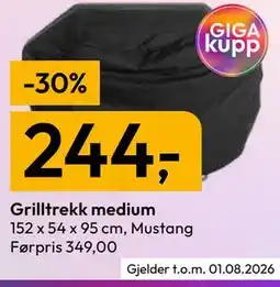 Gigaboks Grilltrekk medium tilbud