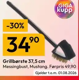 Gigaboks Grillbørste 37,5 cm tilbud