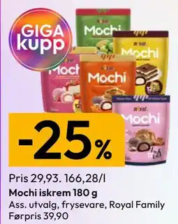 Gigaboks Mochi iskrem 180 g tilbud