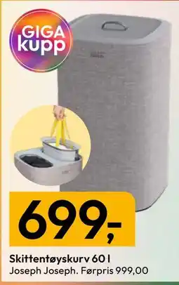 Gigaboks Skittentøyskurv 60 l tilbud