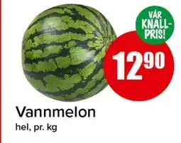 Spar Vannmelon tilbud
