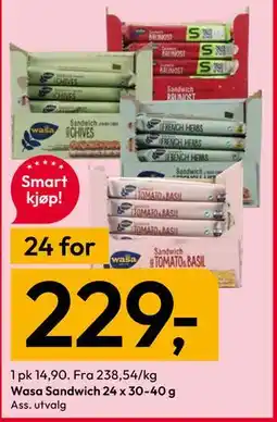 Gigaboks Wasa Sandwich tilbud