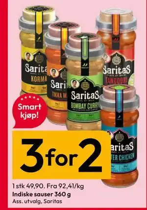 Gigaboks Indiske sauser tilbud