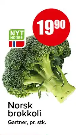 Spar Norsk brokkoli tilbud