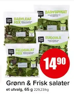 Spar Grønn & Frisk salater tilbud
