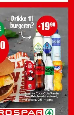 Spar Drikke til burgeren? tilbud