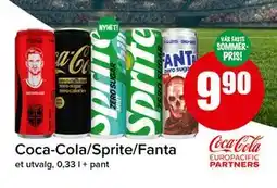 Spar Coca-Cola/Sprite/Fanta tilbud