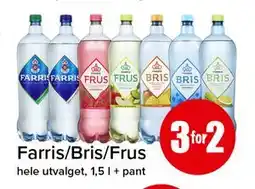 Spar Farris/Bris/Frus tilbud