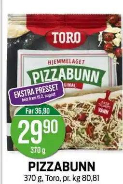 Kiwi PIZZABUNN tilbud