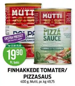 Kiwi FINHAKKEDE TOMATER/PIZZASAUS tilbud