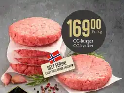 CC Mat CC-burger CC-kvalitet tilbud
