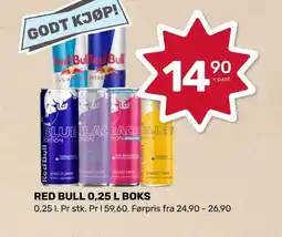 Coop Marked Red bull boks tilbud