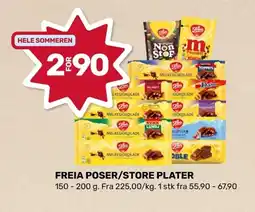 Coop Marked Freia poser/store plater tilbud
