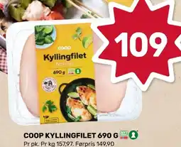Coop Marked Coop kyllingfilet tilbud