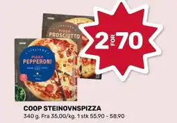 Coop Marked Coop steinovnspizza tilbud