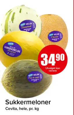 Eurospar Cevita Sukkermeloner tilbud