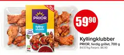Eurospar PRIOR Kyllingklubber tilbud