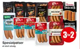 Eurospar Spesialpølser tilbud