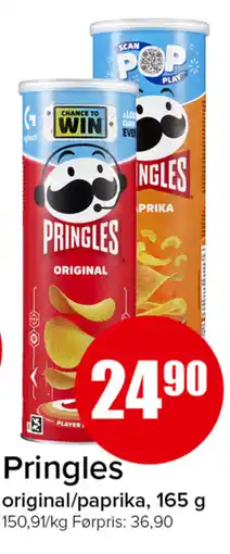 Eurospar Pringles tilbud