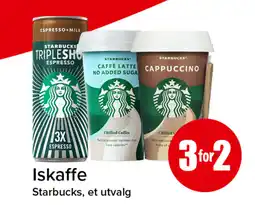 Eurospar Starbucks Iskaffe tilbud