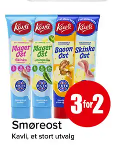 Eurospar Kavli Smøreost tilbud