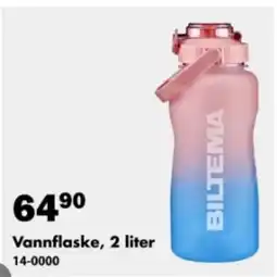 Biltema Vannflaske tilbud