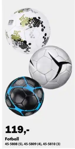 Biltema Fotball tilbud